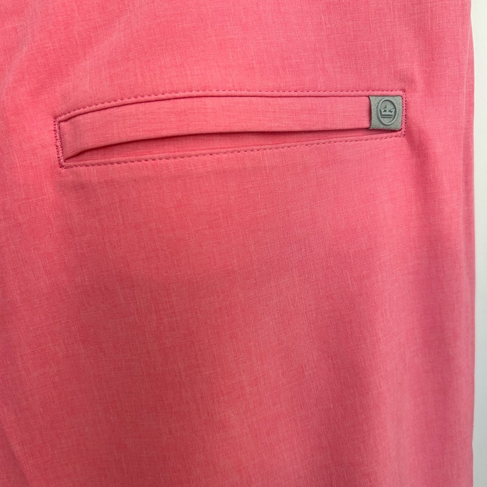 NEW Peter Millar Crown Sport Shackleford Performance Hybrid Shorts Pink - Picture 8 of 13